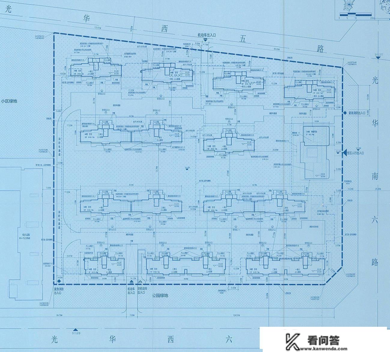 中国铁建锦樾项目规划公布：11栋11-18层高的室第楼