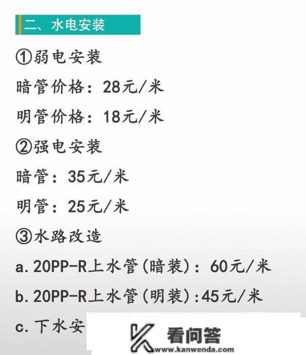 没钱怎么拆？拆过488套房师傅实力总结中、高、低三档通明报价单