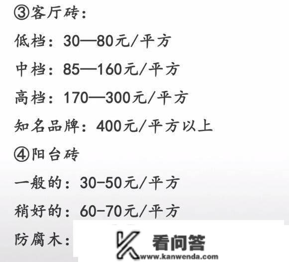 没钱怎么拆？拆过488套房师傅实力总结中、高、低三档通明报价单