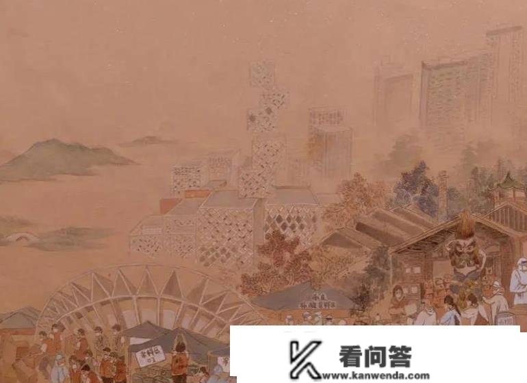 佛山90后小伙，费时5天绘出《核酸检测上河图》，细季节人动容