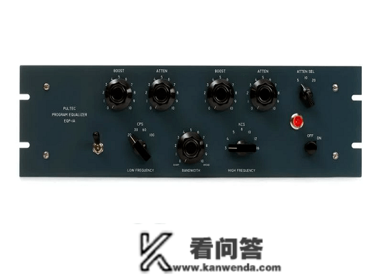 Pultec EQP-1A分频段电子管平衡器专业灌音棚前级后期硬件混音单通道平衡器EQ