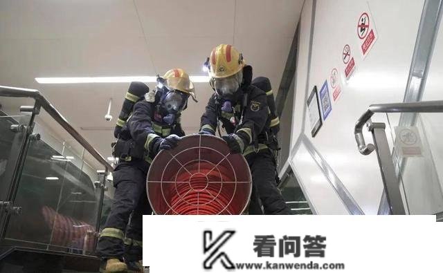 广西初次开展“双线”大规模跨区域灭火救援综合练习训练