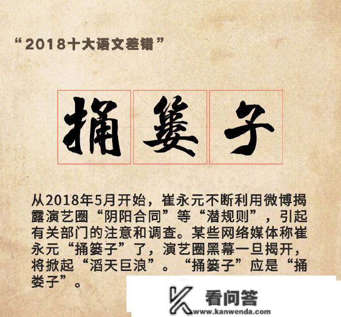 2022十大语文差错出炉！网友：写错“连花清瘟”一全年...