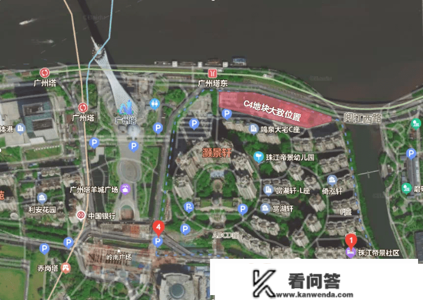 广州塔 又有一线江景大平层即将入市！珠江帝景 现全新组团 ！