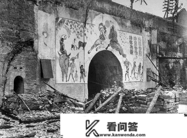 1945年8月，刚刚光复的桂林：整个城市只剩下断壁残垣