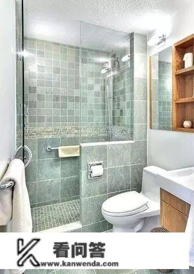 卫生间隔绝距离用玻璃早已过时了?如今都流行砌一半墙,适用易打理 卫生间隔绝距离用玻璃早已过时了?如今都流行砌一半墙,适用易打理