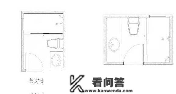 干湿别离，2平米即可！巧用隔绝距离，卫生间能大上很多