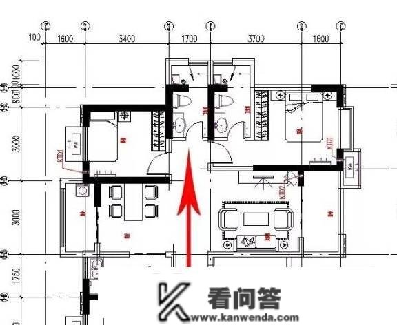 家居生活：赶上户型大门正对WC，据说那5种体例能够处理，太好了