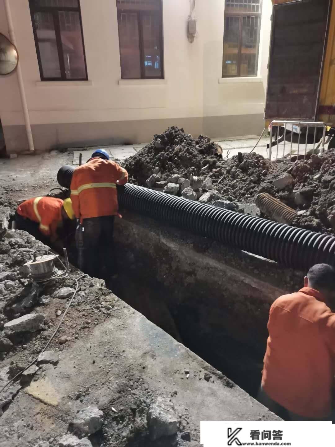 上海管道安拆 上海雨后管网分流革新 上海管道开挖整改