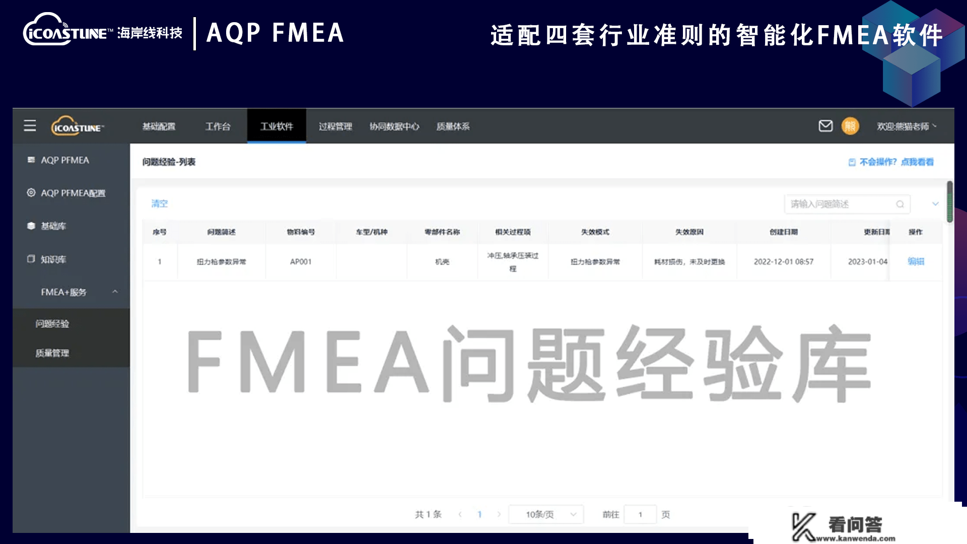 FMEA案例丨新版PFMEA失效阐发怎么做？