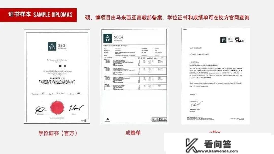 什么学历能够报考马来西亚世纪大学工商办理学位项目