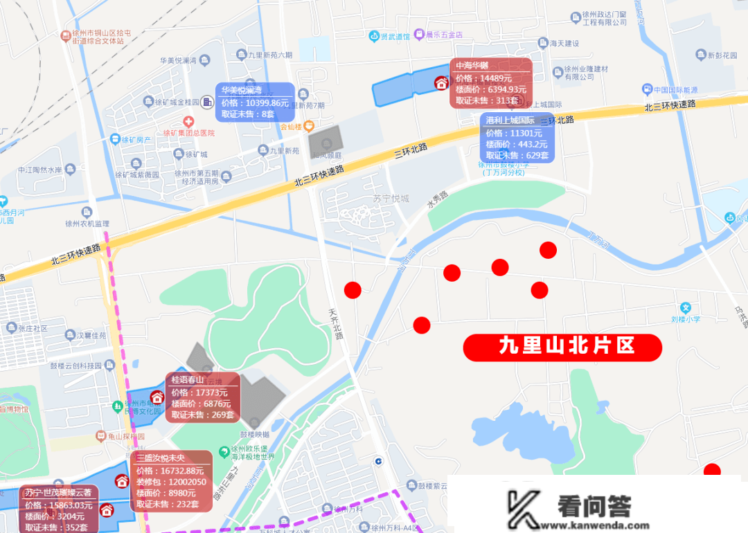 土拍上新！徐州那里推介21宗地块！包罗坝子街、苏堤北路、大庆路…