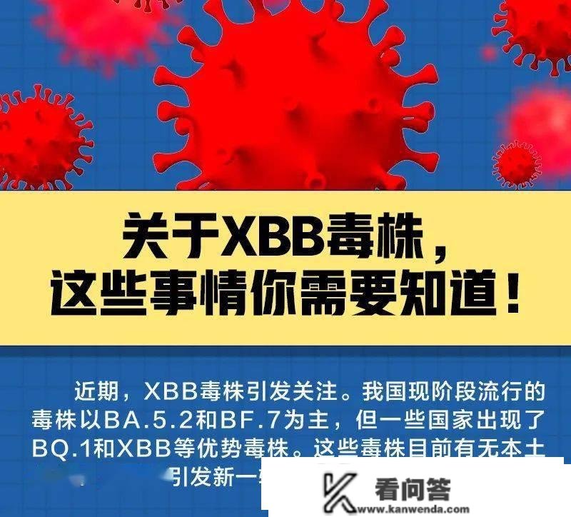 关于XBB毒株，那些工作你需要晓得！