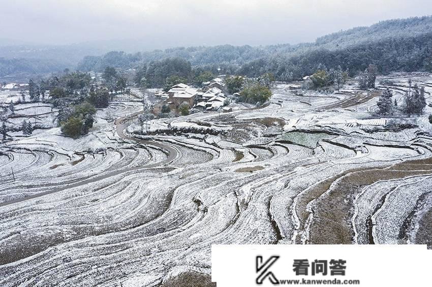 南川：雪润山乡 景美如画