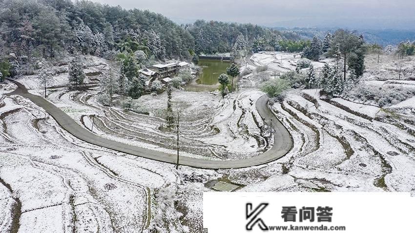 南川：雪润山乡 景美如画