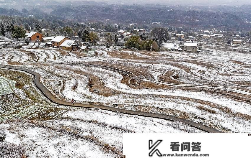 南川：雪润山乡 景美如画