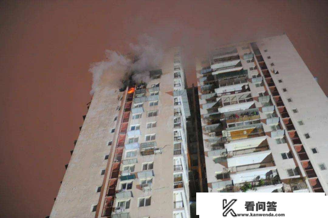 一场大火事后，高层室第2大缺陷表露无遗，过来人：还有2大硬伤