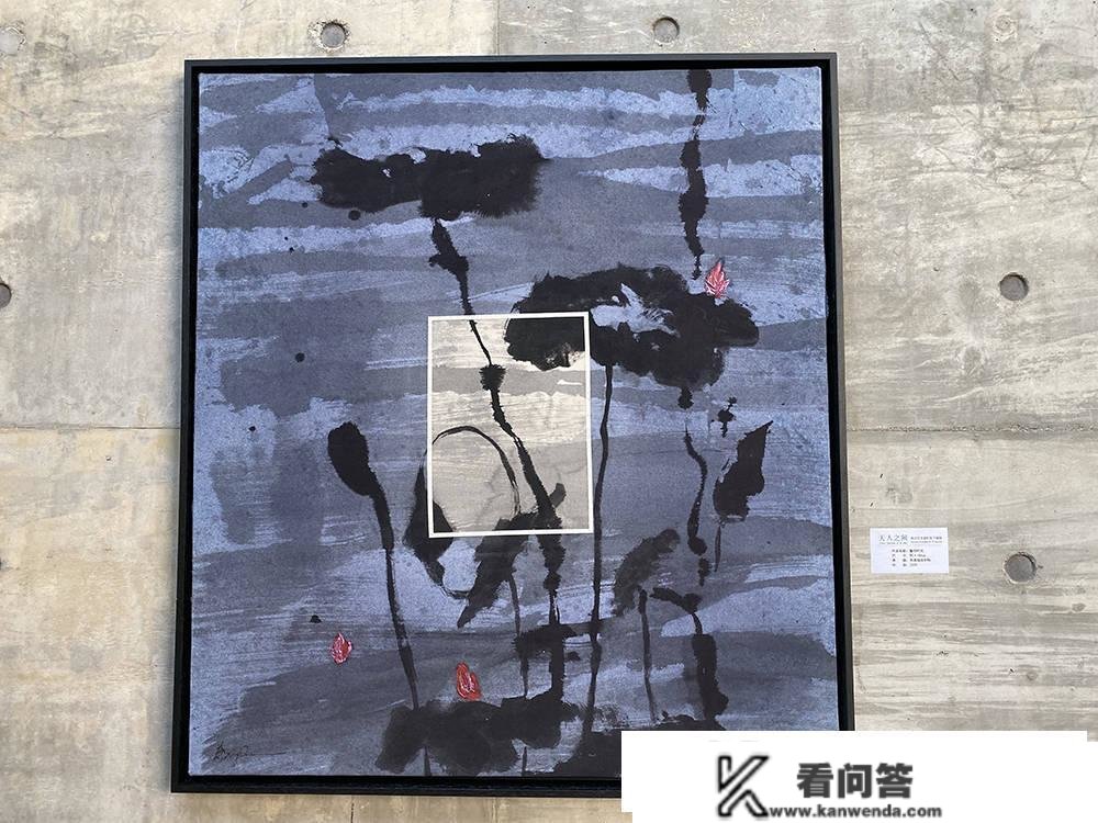 在油画布上做东方水墨，旅法40载的他时隔三年再度来沪办展