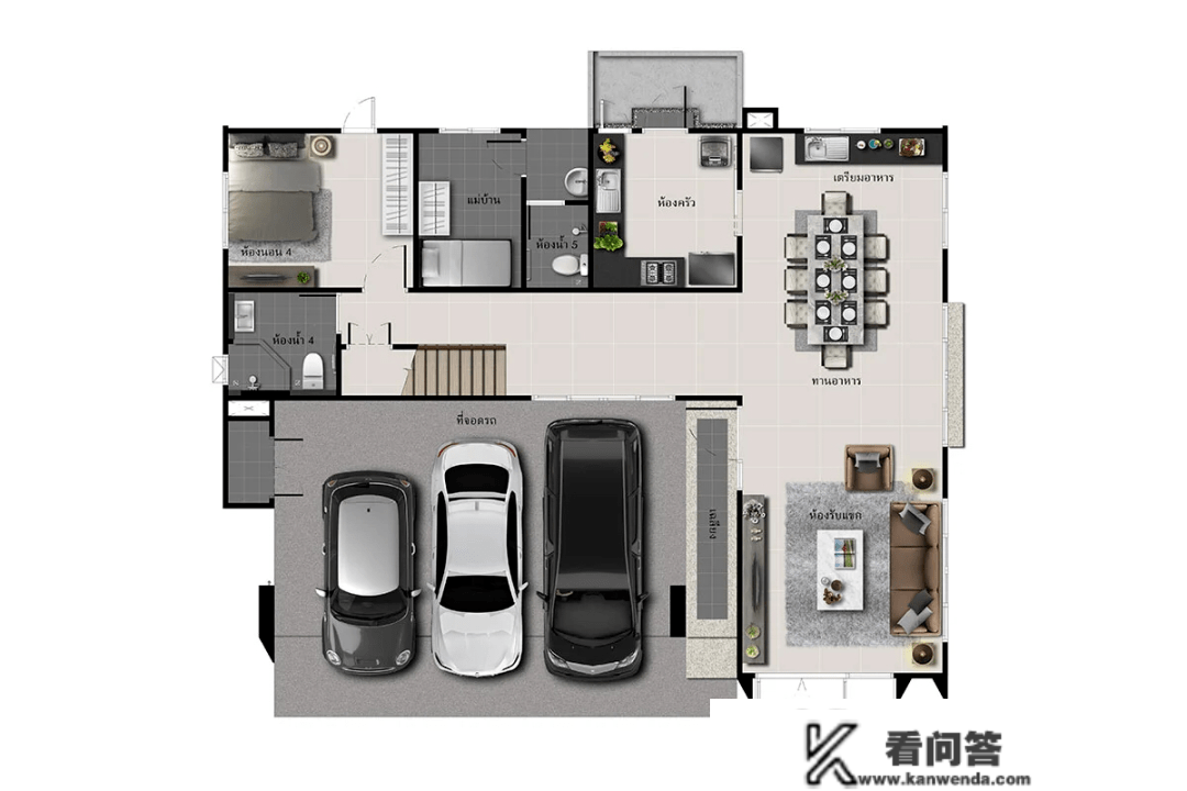 【泰安居地产】4房独栋169万起！曼谷素万那普机场高端别墅Saransiri Srivaree