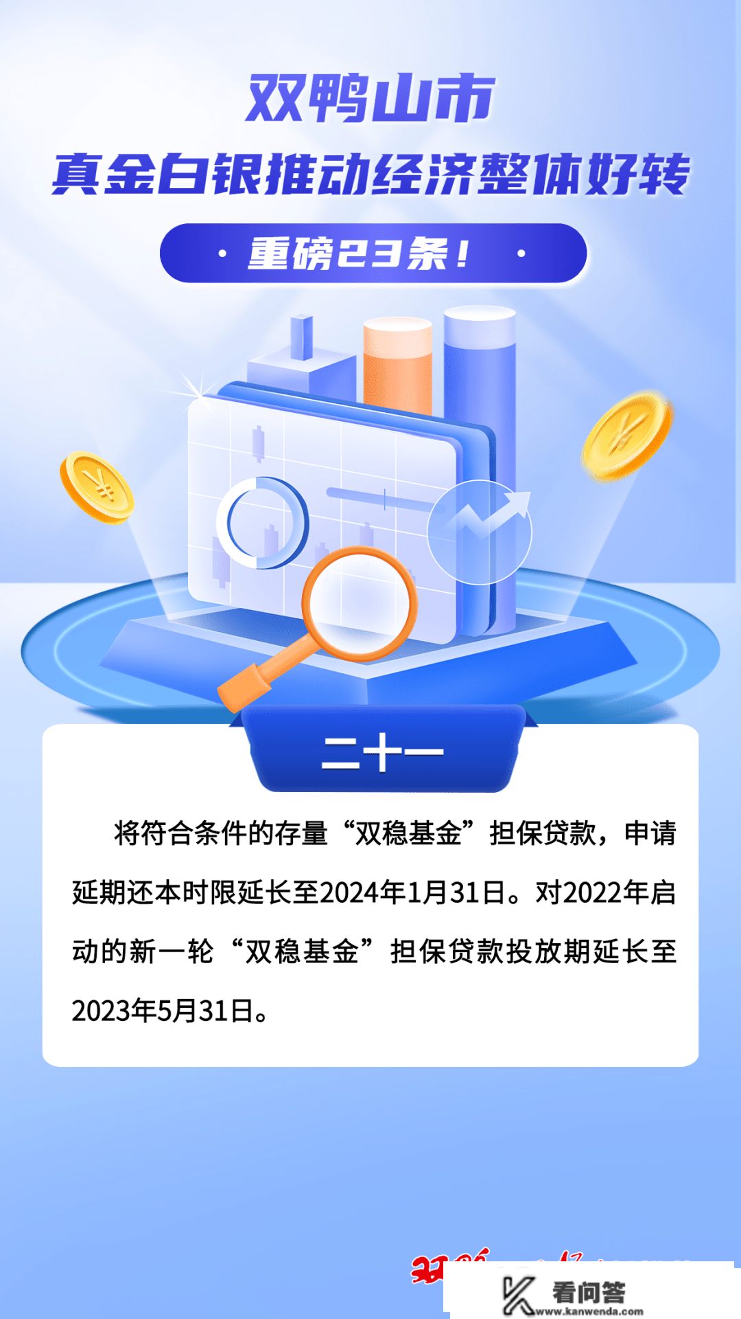 全年发放政府消费券1100万元！双鸭山发布重磅“23条”