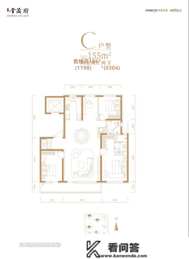 上周北京新房成交排名：永定金茂府成交金额第一！