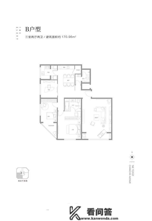 尊悦光华 东三环光华路上的70年产权室第 现房即买即住