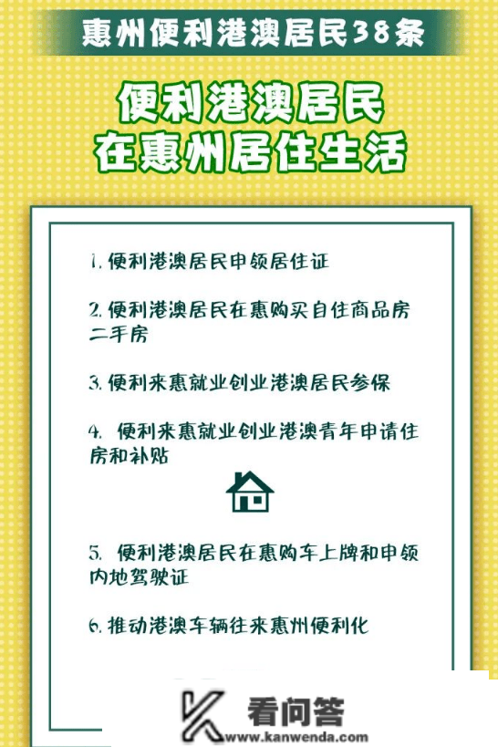 好动静！大放松，港澳居民在惠州买房首付可2成，银行利率3.9%，还可用香港流水！