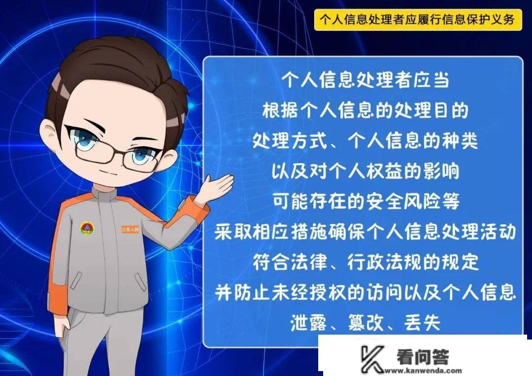 【保密常识】小我信息处置者应履行信息庇护义务