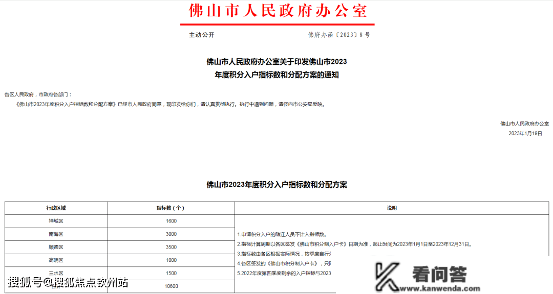 一篇读懂2023年佛山最新购房政策！