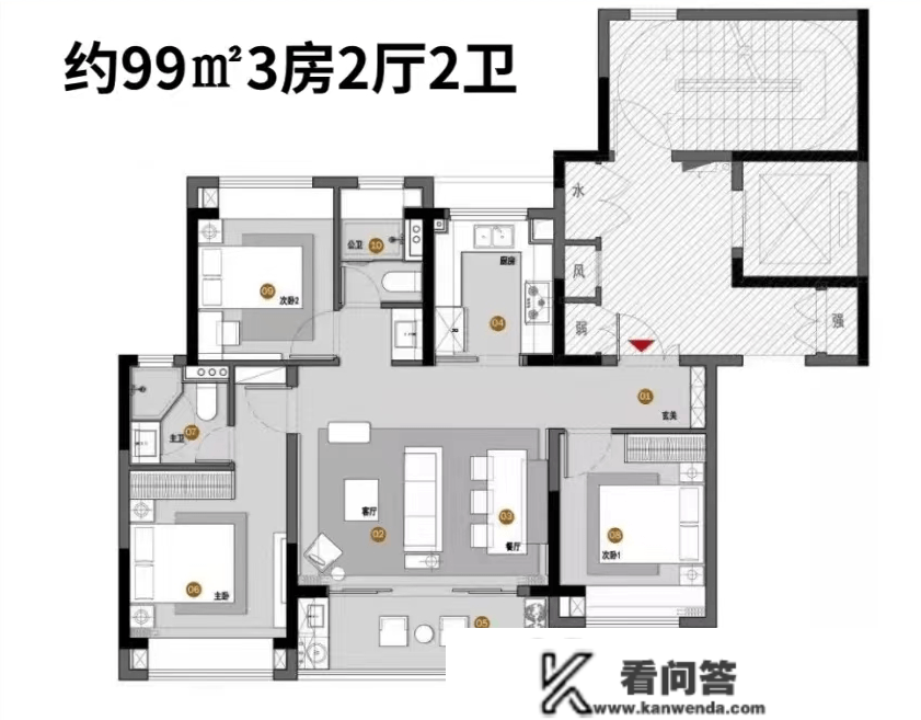 上海金桥周浦项目户型图曝光，联动价5.6万/㎡！