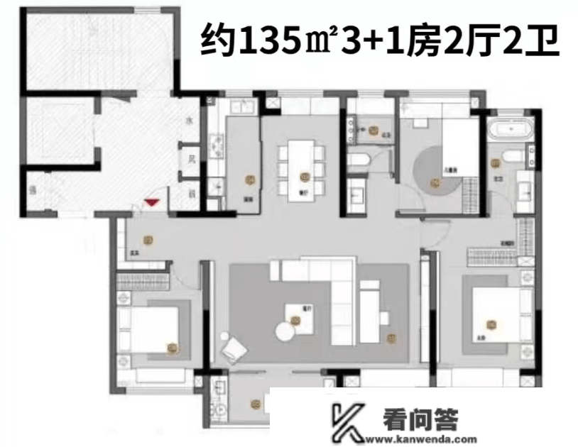 上海金桥周浦项目户型图曝光，联动价5.6万/㎡！