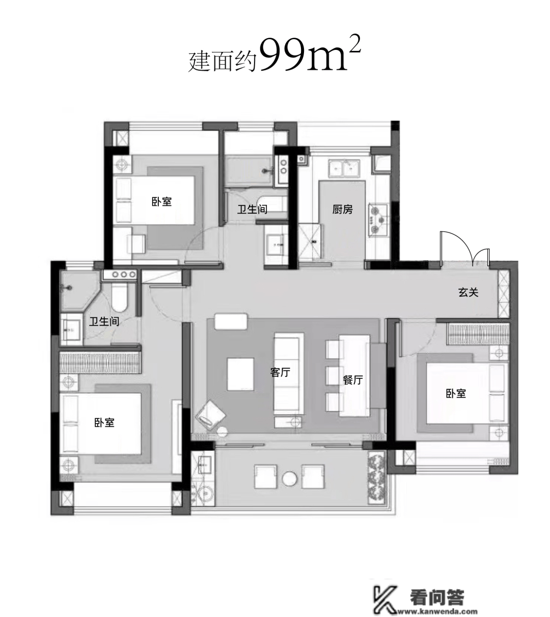 联动价5.6万/㎡，金桥周浦项目最新户型图发布！99-165㎡预备入市