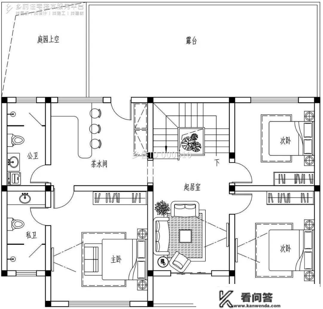 乡住平台精选8款欧式别墅自建房设想图纸，选一款在老家建一栋最靓的房子