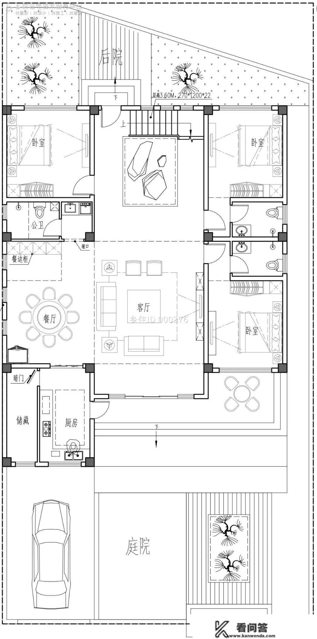 乡住平台精选8款欧式别墅自建房设想图纸，选一款在老家建一栋最靓的房子