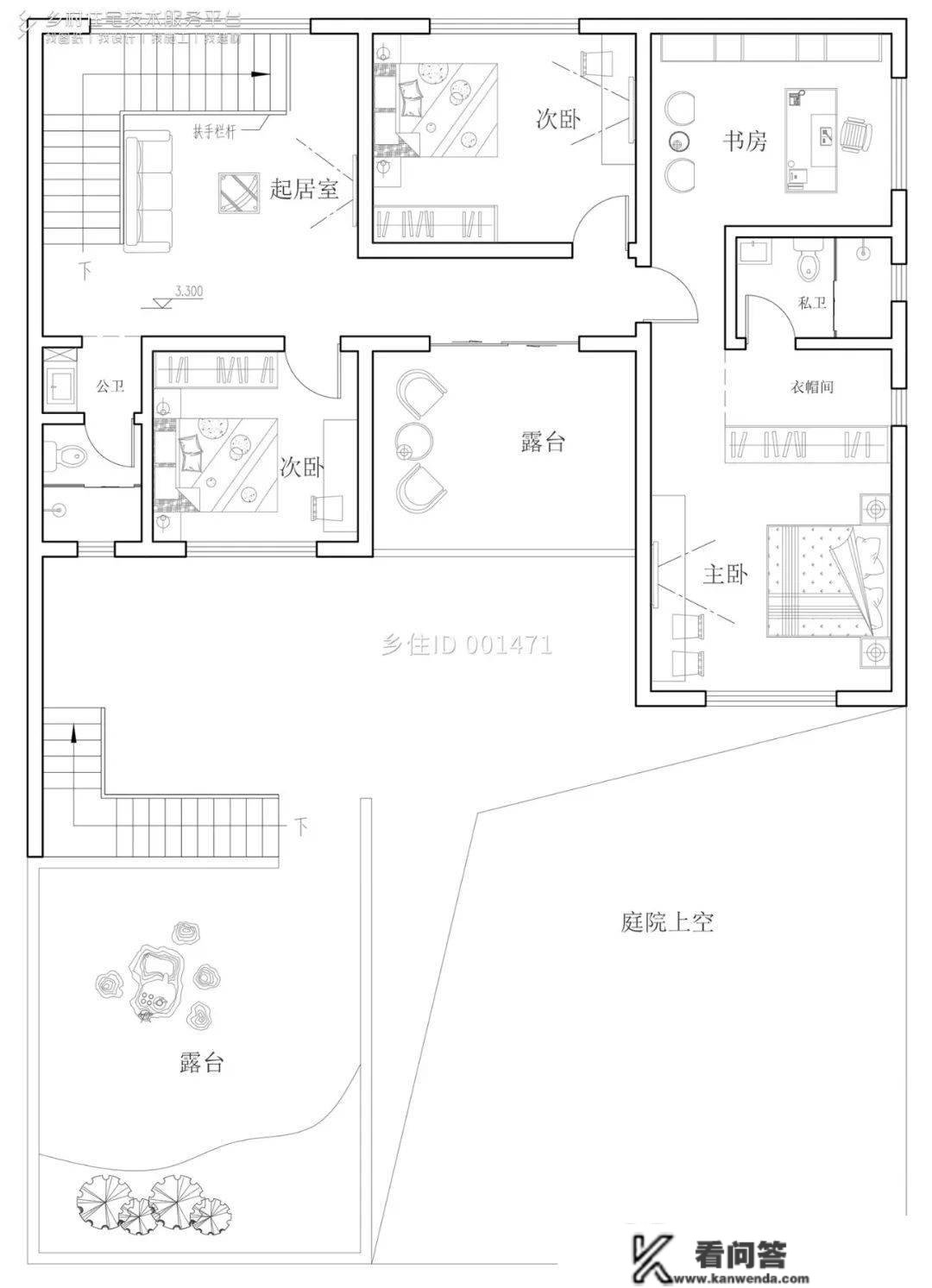 乡住平台精选8套带车库自建房别墅设想图纸，若是有车库需求就请来看一看吧