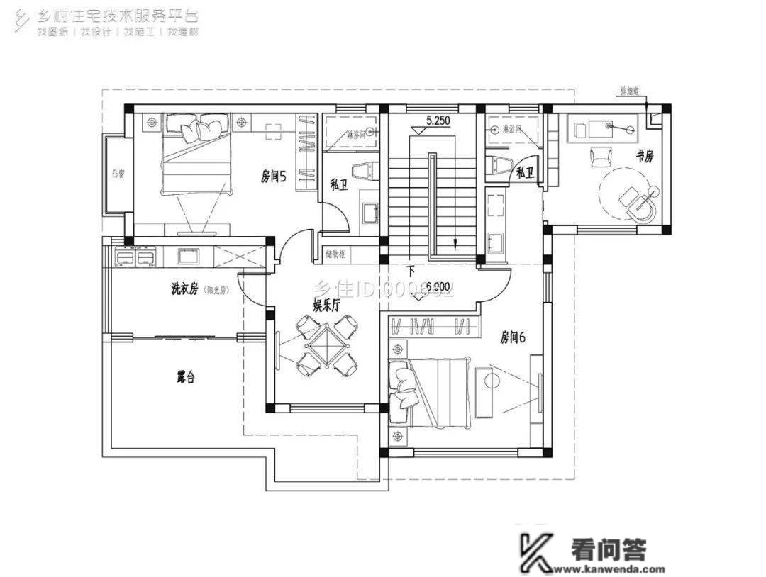 乡住平台精选8套带车库自建房别墅设想图纸，若是有车库需求就请来看一看吧