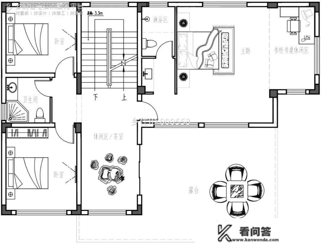 乡住平台精选8款欧式别墅自建房设想图纸，选一款在老家建一栋最靓的房子