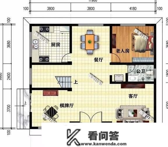 面宽11-12米间的两款别墅户型，简欧式气概设想，人人都羡慕