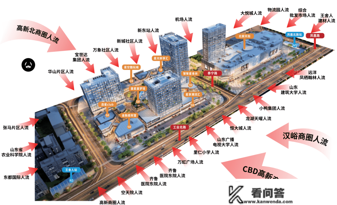 双地铁旁天街准现铺，岁首年月买岁尾收！