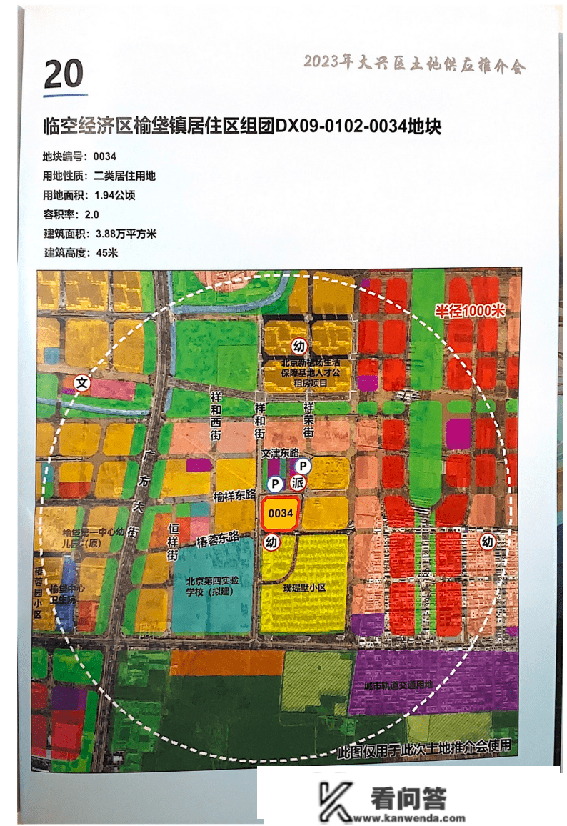 大兴楼市：2023年发作式供地38宗，卷王？