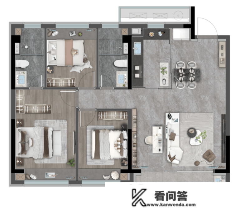 松江广富林核心「龙湖·御湖境」户型图首发！估计第二批次入市