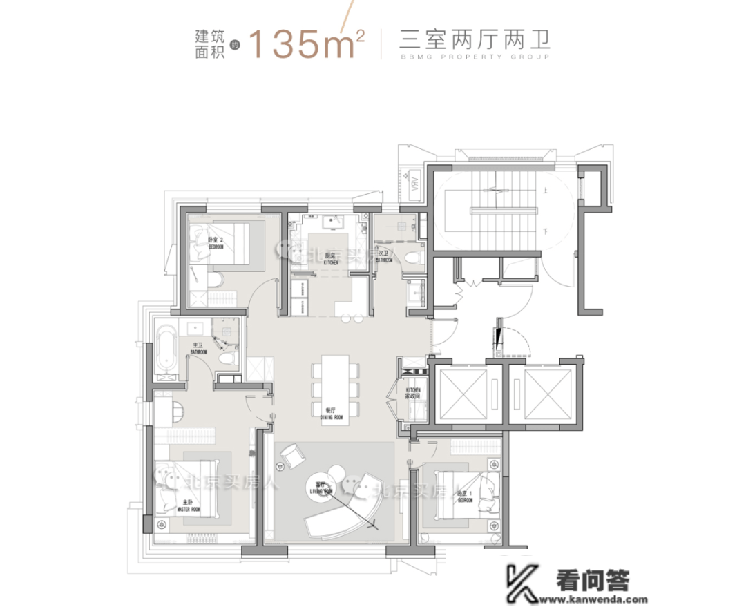 北京向阳奶西第三个新盘,金隅321地块的高清户型图来了! 营销中心丨德律风丨地址