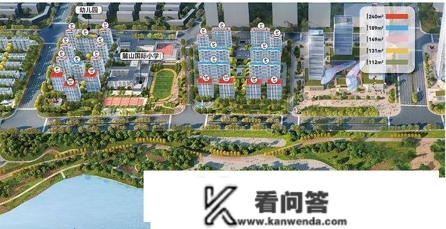 组图万科松湖六合建面约112-240湖景美宅户型图