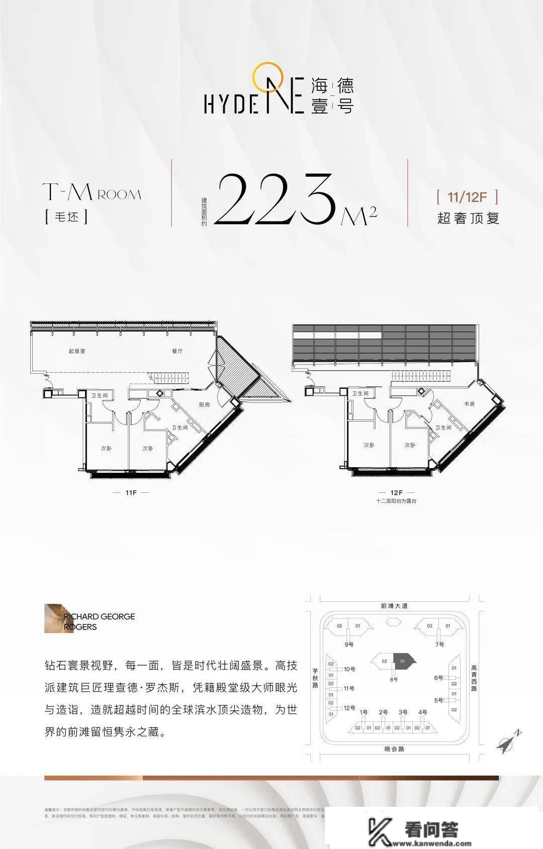 前滩要认购了！最贵一套8500万，海德壹号全套户型及江景攻略