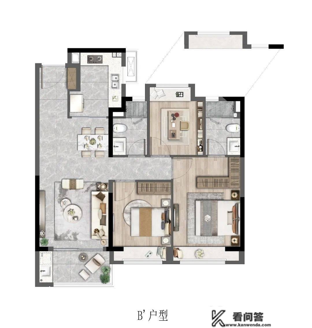 7号线美兰湖「天安象屿·翠湖臻境」97-143㎡高层、叠加即将入市