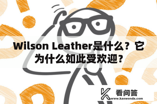 Wilson Leather是什么？它为什么如此受欢迎？
