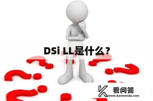 DSi LL是什么？