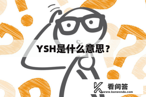 YSH是什么意思？