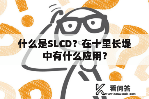 什么是SLCD？在十里长堤中有什么应用？