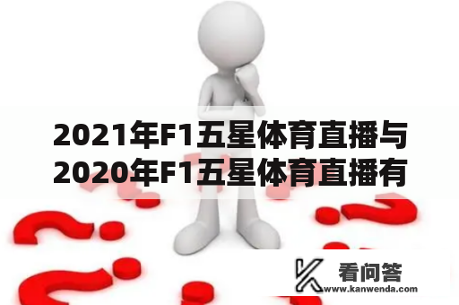 2021年F1五星体育直播与2020年F1五星体育直播有何不同?